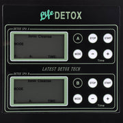 TheLAShop Dual-User LCD Foot Bath Spa Machine Set Ionic Detox 5 Modes