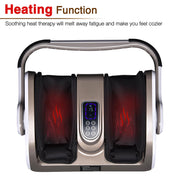 TheLAShop Foot and Calf Massager Heated Reflexology with Remote