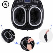 TheLAShop Foot Massager with Air Compression Heat Shiatus Kneading Rolling