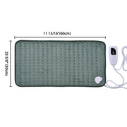 TheLAShop Washable Electric Heat Pad Moist Dry Heat 12x24 in