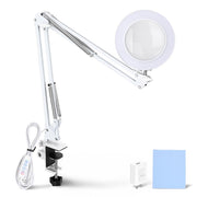 TheLAShop 5-Diopter Clamp-On Illuminated Magnifier Lamp Magnifying Light