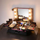 TheLAShop Artist Studio Rolling Makeup Travel Vanity Case w/ Light 18x9x27"