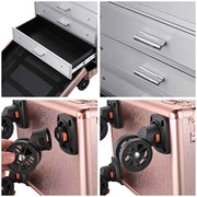 TheLAShop Rolling Makeup Case with Drawers Makeup Artist Hairstylist
