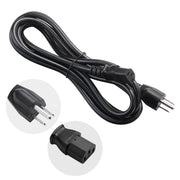 TheLAShop 3 Prong Power Cord For Makeup Case with Lights 7.5 ft 16 Awg