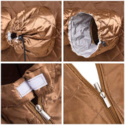 TheLAShop Folding Portable Sauna Tent Personal Steam SPA Brown 2L