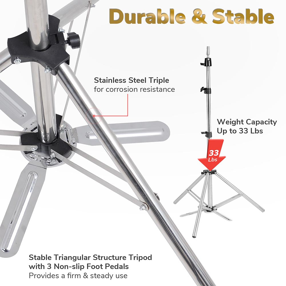 Mannequin Tripod Stand Set, Shop Today. Get it Tomorrow!