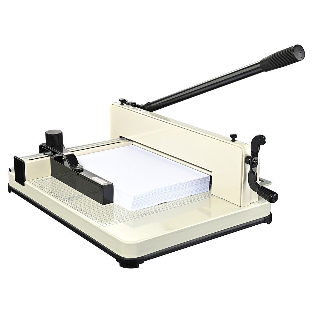 CE Compass Guillotine Paper Cutter 12 A4 Professional Industrial Heavy Duty  Scrapbooking Metal Base Trimmer Machine 400 Sheet Capacity