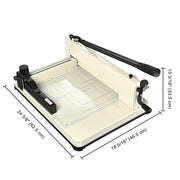 TheLAShop 12" Heavy Duty Manual Guillotine Paper Cutter Trimmer