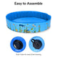 TheLAShop Foldable Pools for Dogs Pet Kiddie Indoor Outdoor Use