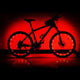TheLAShop 20 LEDs 2m Automatic Bicycle Spoke Rim String Light Color Opt