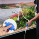 TheLAShop Aquarium Vacuum Gravel Cleaner Tool for 10 Gallon Tank