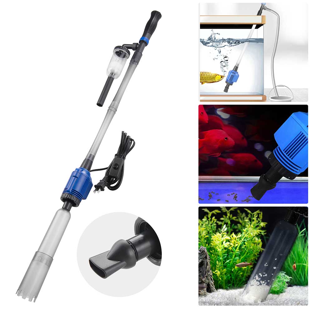 Electric aquarium deals gravel cleaner