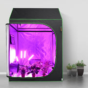 LAGarden Roof Cube Grow Tent with Tray & Window 4x4x6ft