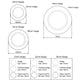 TheLAShop 2-1/4" Pinback Button Machine 1000 Parts Circle Cutter