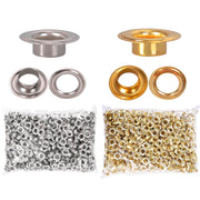TheLAShop #0 #2 #4 Brass Nickel Grommets and Washers Package