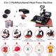 TheLAShop 5in1 15x12 inch Digital Heat Transfer Press Machine Kit