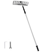 TheLAShop Roof Rake Telescoping Snow Removal Tool 25 in Blade, 20 ft