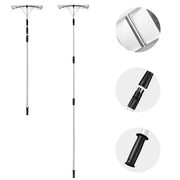 TheLAShop Roof Rake Telescoping Snow Removal Tool 25 in Blade, 20 ft