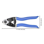 TheLAShop 8" Wire Cutter Cable Shear Flush Cut CR-V Steel