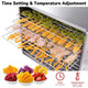 TheLAShop 10 Tray 1200W Fruit Vegetable Sausage Jerky Food Dehydrator Dryer