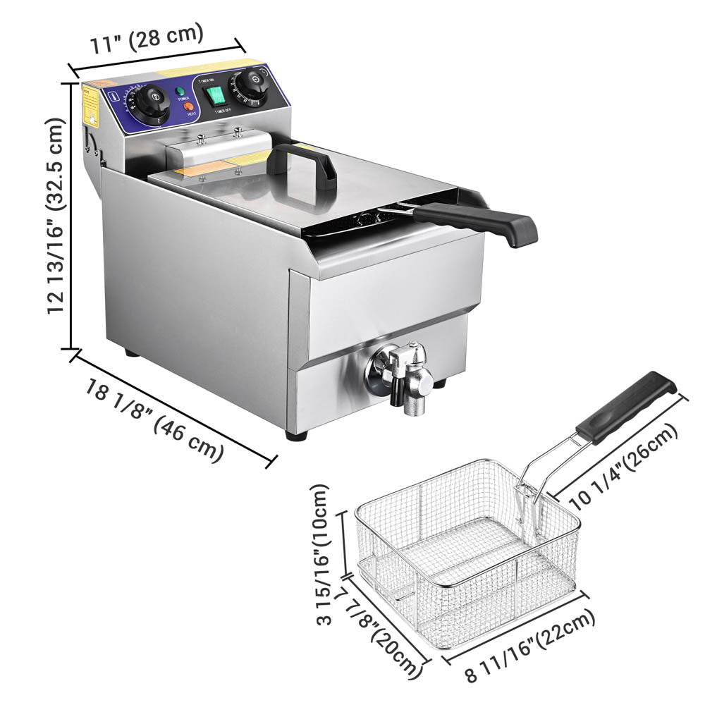 Electric deep fryer for clearance sale