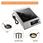 TheLAShop 3500W Commercial Induction Cooktops Electric Burner