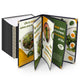 TheLAShop 20pcs 8-1/2"x11" Clear Restaurant Menu Cover Folder 10 View
