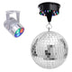 TheLAShop 12" Mirror Disco Ball Complete Kit Multi-Color Optional