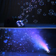 TheLAShop Fog Bubble Machine with RGB Lights Remote DMX 2500W