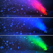 TheLAShop Fog Bubble Machine with RGB Lights Remote DMX 2500W