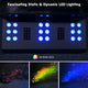 TheLAShop Fog Bubble Machine with RGB Lights Remote DMX 3000W