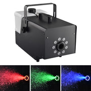 TheLAShop LED Snow Machine with RGB Lights & Remote DMX 1500W