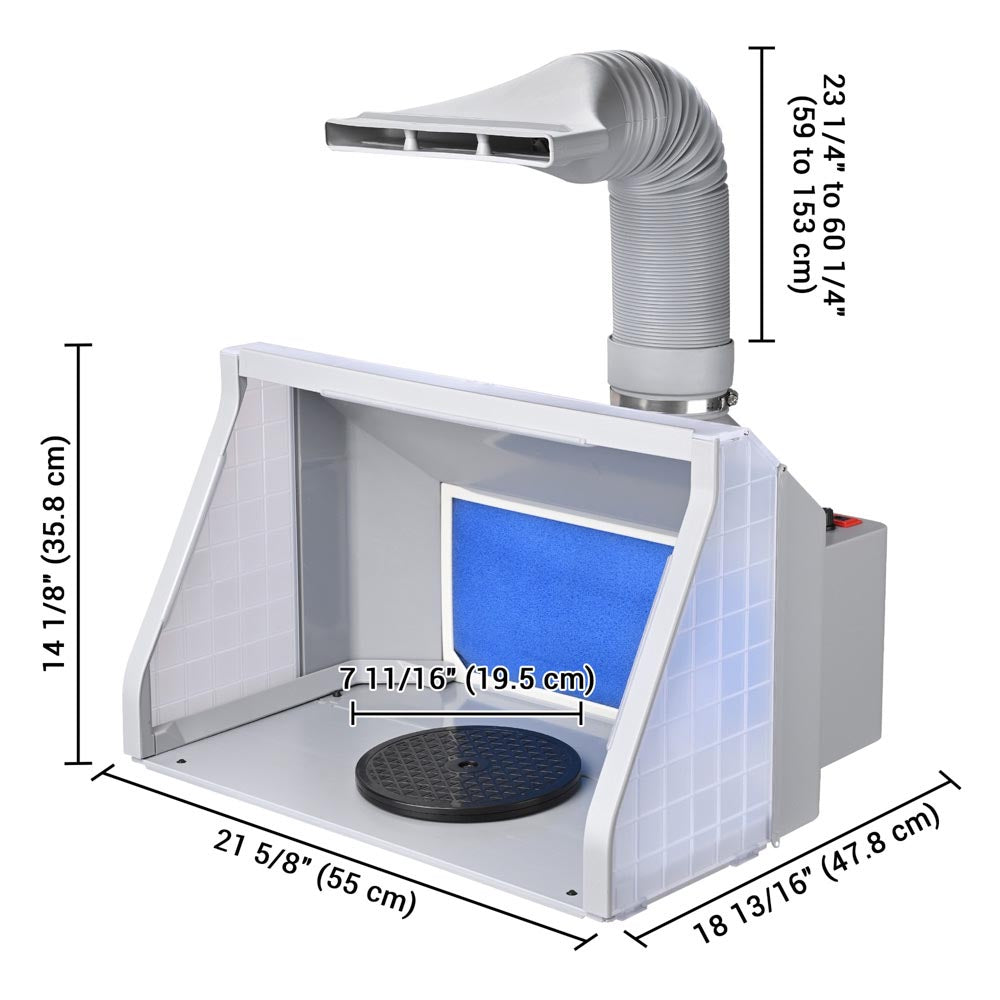 Best Airbrush Extractor / Spray Booth for Miniature Painters