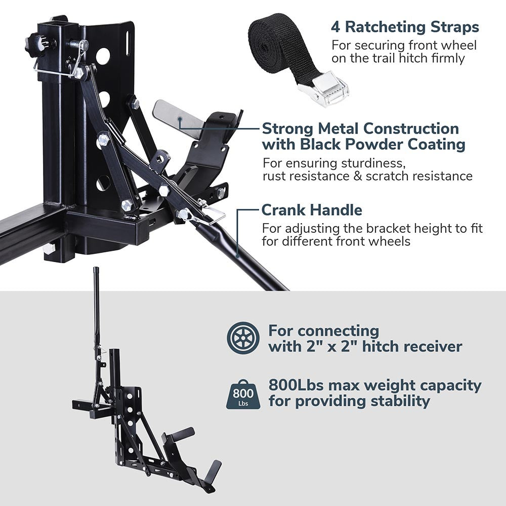 Motorcycle trailer deals carrier tow dolly