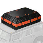 TheLAShop Waterproof Roof Bag for Cars without Rails Rack 2-Way