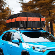 TheLAShop Waterproof Roof Bag for Cars without Rails Rack 2-Way