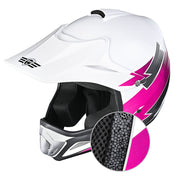 TheLAShop H-VEN12 Youth Dirt Bike Helmet DOT Pink