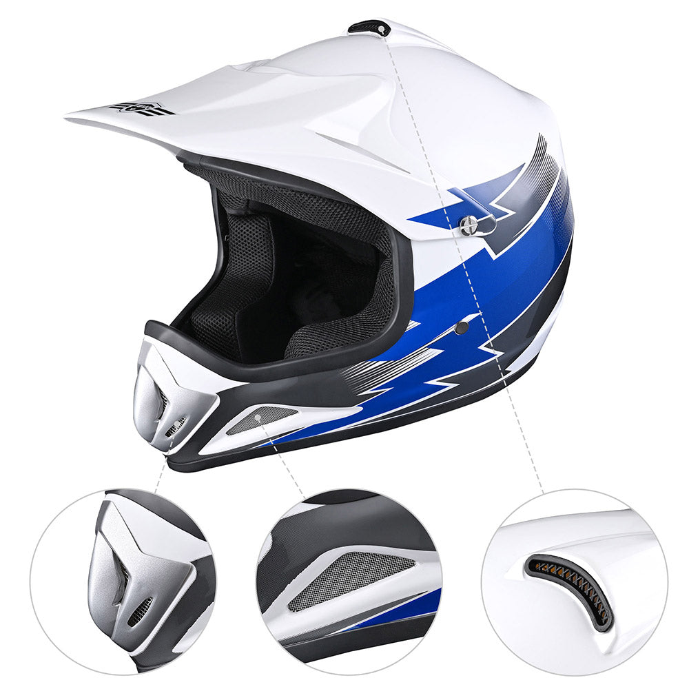 Dirt bike 2024 helmet youth