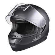 TheLAShop Motorcycle Helmet RUN-F3 Full Face Helmet DOT Matt Black