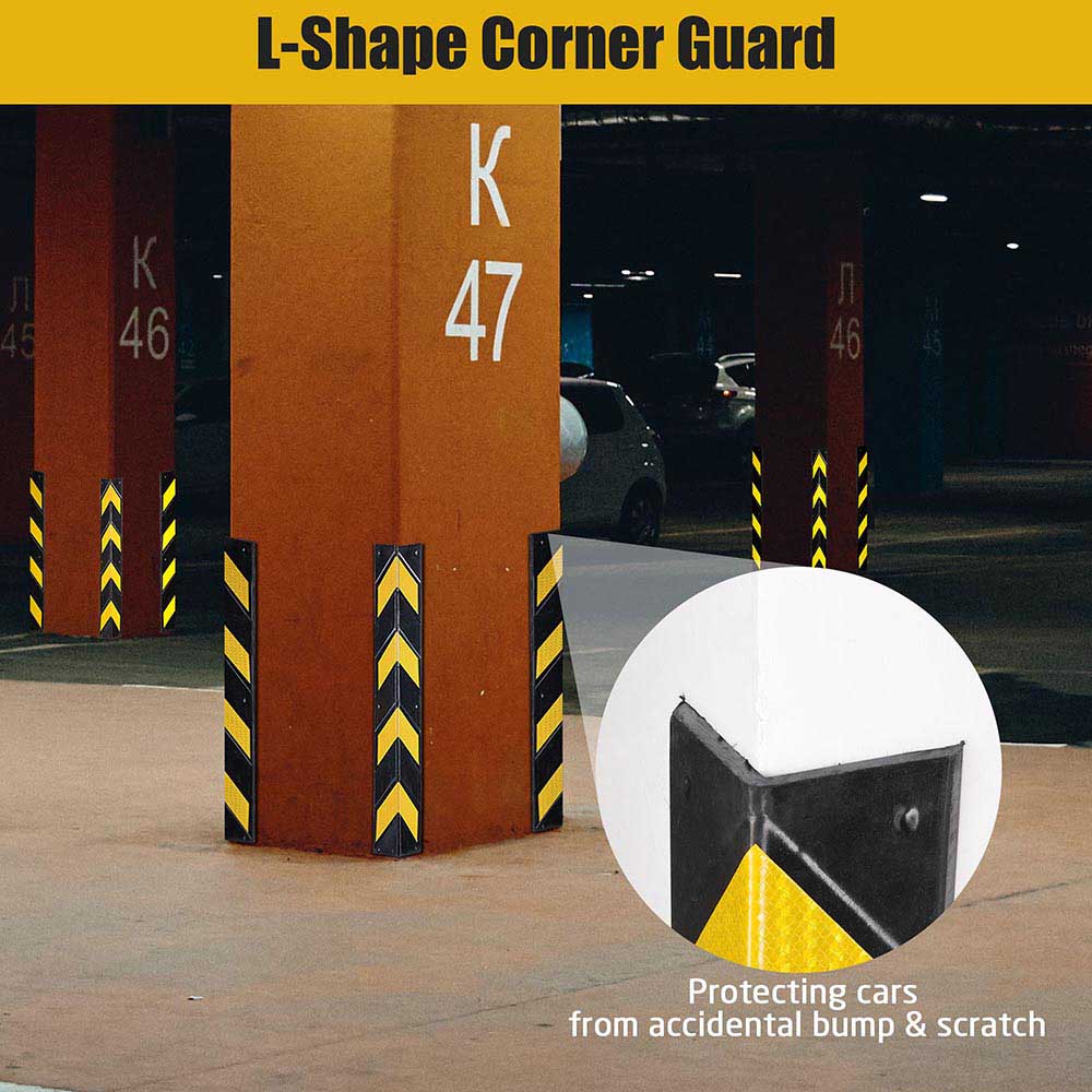 Rubber corner deals guards for walls