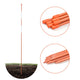 TheLAShop 4ft Reflective Driveway Markers Plow Snow Stakes 50 Pack 5/16"