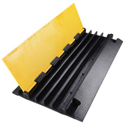 TheLAShop 4-channel Warehouse Cable Protector Ramp Traffic Wire Cover