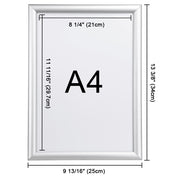 TheLAShop 10"x13" A4 Poster Size Snap Frame 1" Profile Picture Display