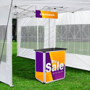 TheLAShop Portable Promotional Demo Counter Trade Show Display