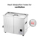 TheLAShop Ultrasonic Jewelry Cleaner Heater Machine 1.6 Gal 6L