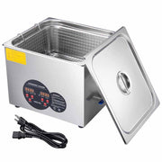 TheLAShop Ultrasonic Jewelry Cleaner Heater Machine 4 Gal 15L