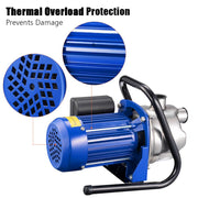 TheLAShop 3/4HP Water Pump Sprinkler Booster Pump Stainless Steel 660gph