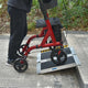 TheLAShop 2'x29" Aluminum Wheelchair Ramp w/ Non-Skid Surface 600lb Capacity