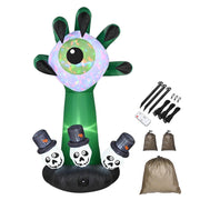 TheLAShop Large Halloween Inflatables Monster Hand Eyeball Color Changing