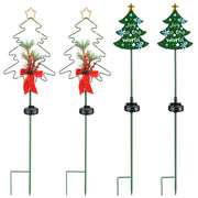 TheLAShop Solar Christmas Tree Stake Lights 2ct/Pack